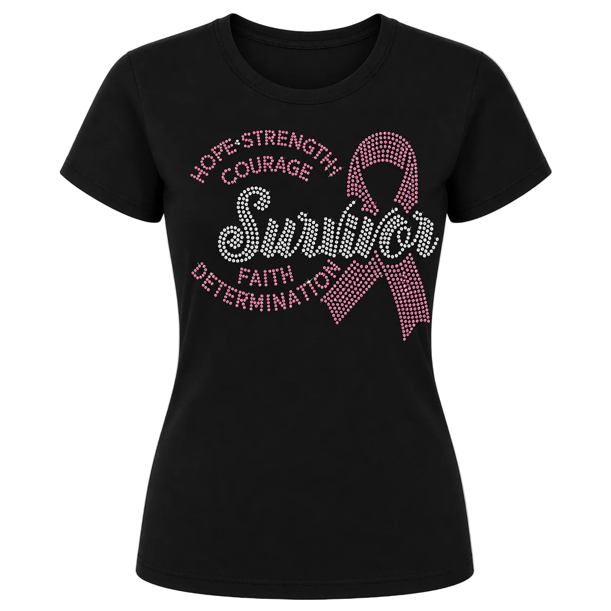 Survivor Rhinestone Tee
